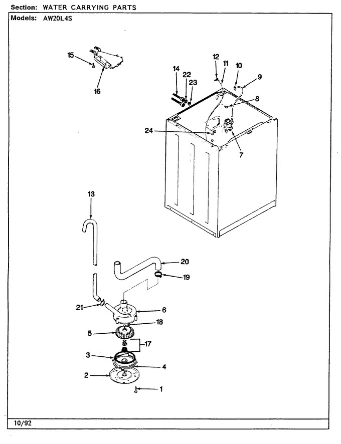 Diagram for AW20L4WS