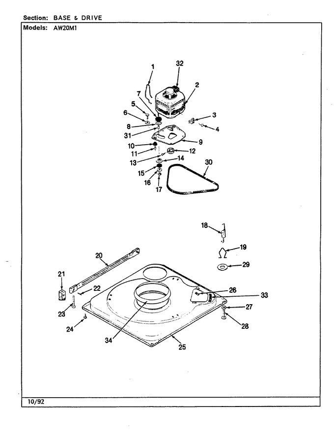 Diagram for AW20M1H