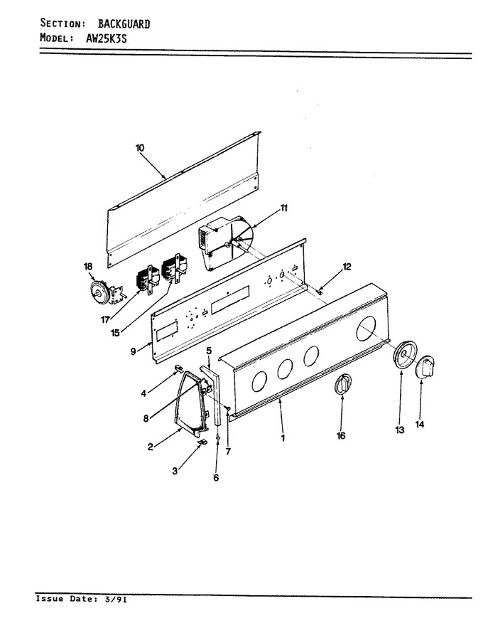 Diagram for AW25K3AS