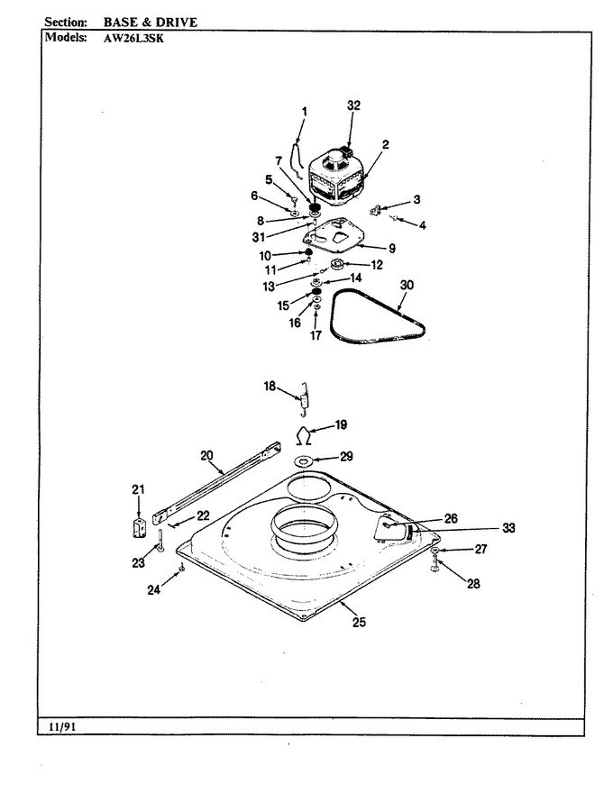 Diagram for AW26L3HSK