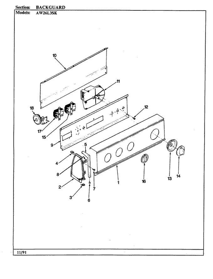 Diagram for AW26L3HSK