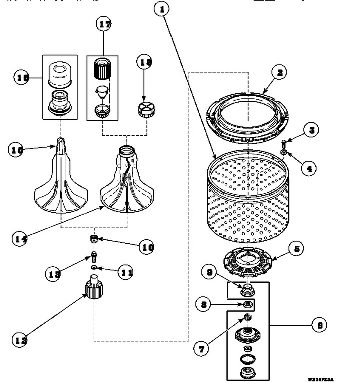 Diagram for AWM373W2 (BOM: PAWM373W2)