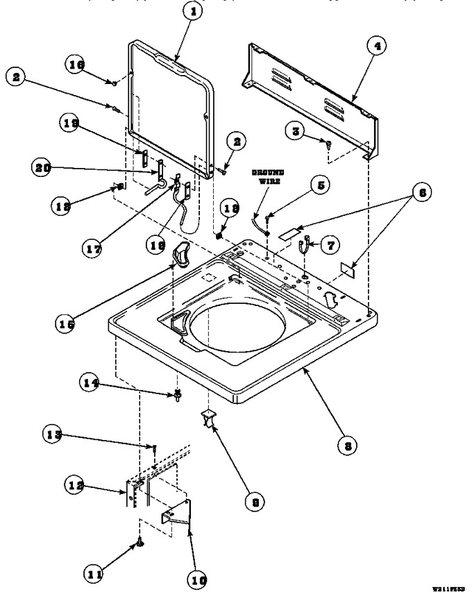 Diagram for AWM573W2 (BOM: PAWM573W2)