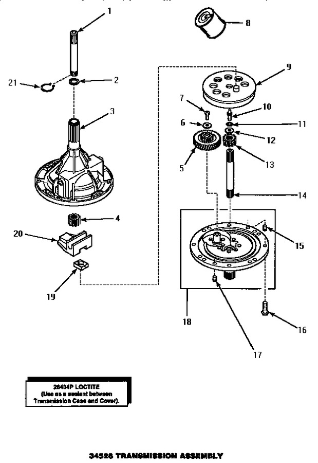 Diagram for AWM270W