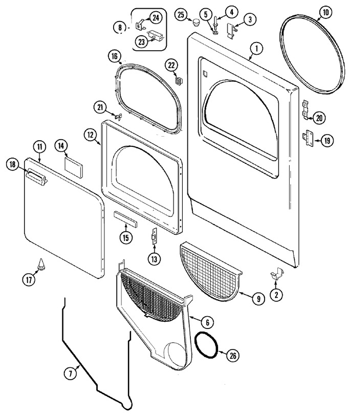 Diagram for CDE6000W