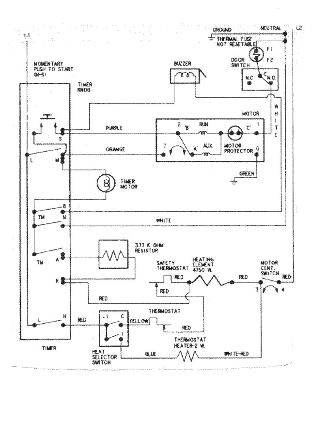 Diagram for PYE2200AZW