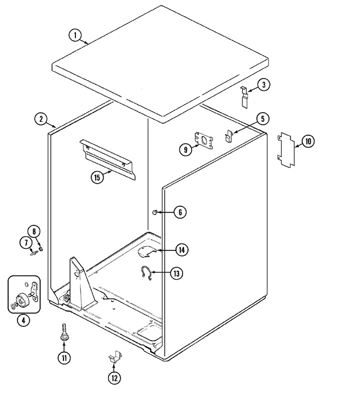 Diagram for CYE4000AGW