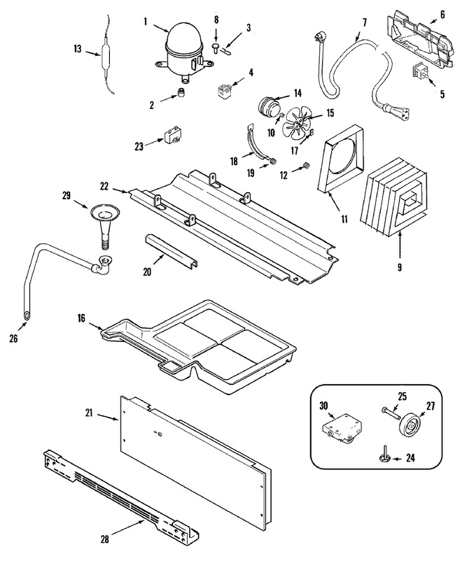 Diagram for SRA23BN