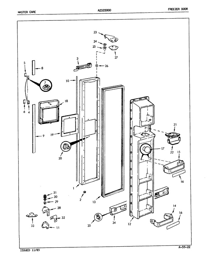 Diagram for AZS22000 (BOM: 5L60B)