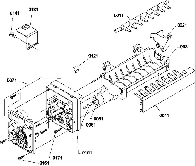 Diagram for B136CAR1 (BOM: P1197504W)