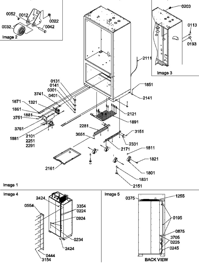 Diagram for B136CAR1 (BOM: P1318404W)
