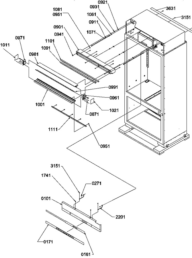 Diagram for B136CAR1 (BOM: P1318404W)