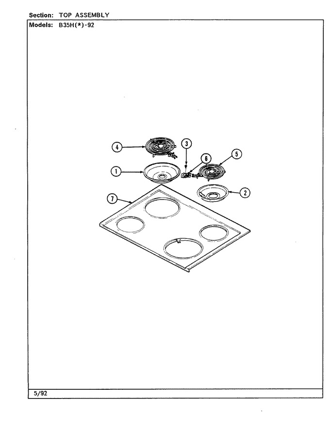 Diagram for B35HA-92X-ON