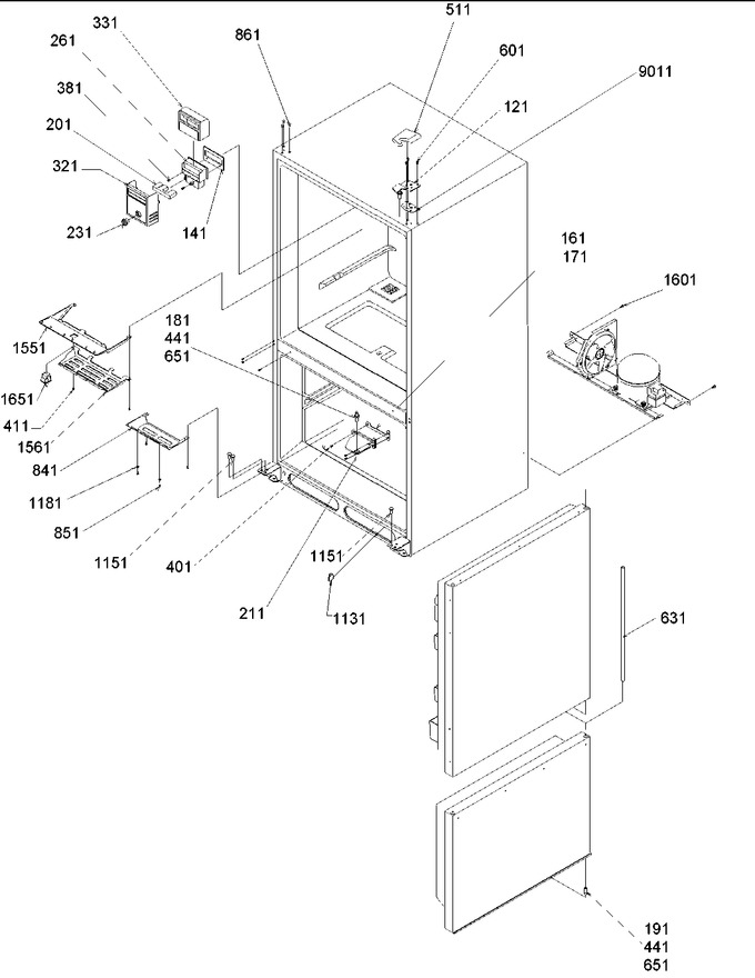 Diagram for BRF20VC (BOM: P1321309W C)