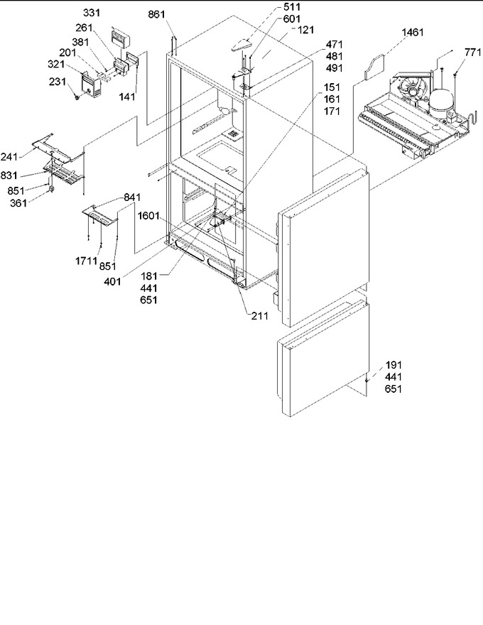 Diagram for BC21VC (BOM: P1325004W C)