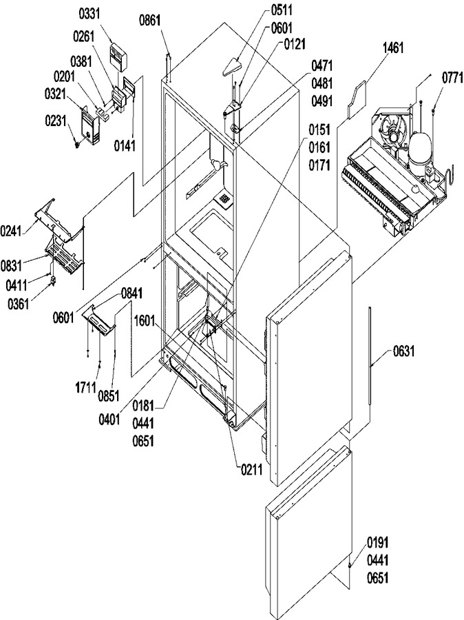 Diagram for BXI21VE (BOM: P1321504W E)