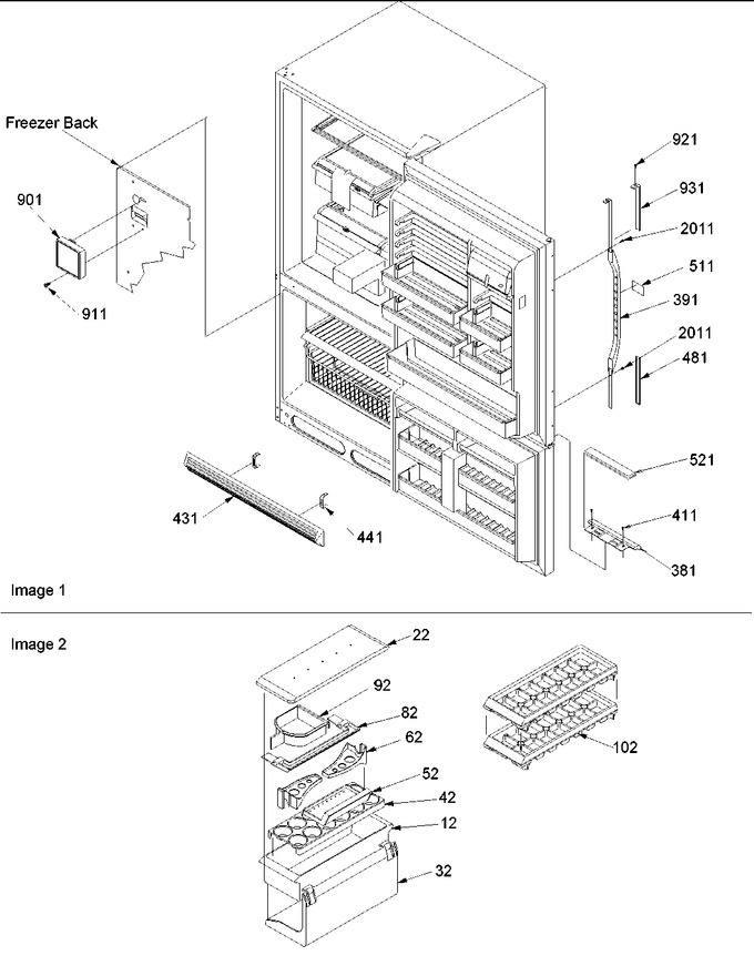 Diagram for BCI21VL (BOM: P1325005W L)