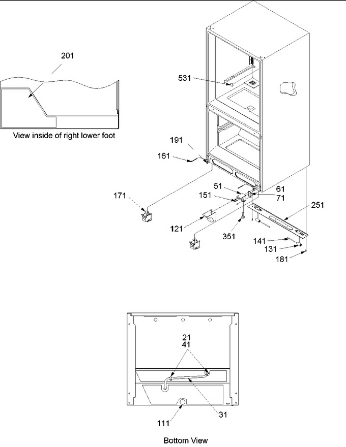 Diagram for BC21VL (BOM: P1325004W L)