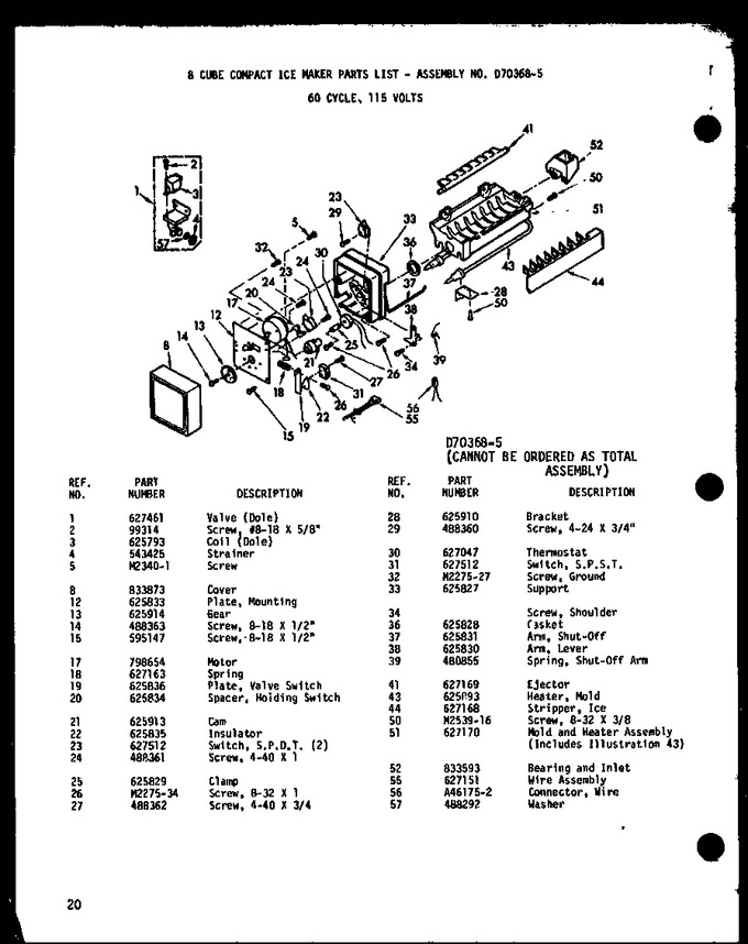 Diagram for BCI20CA (BOM: P6023521W A)