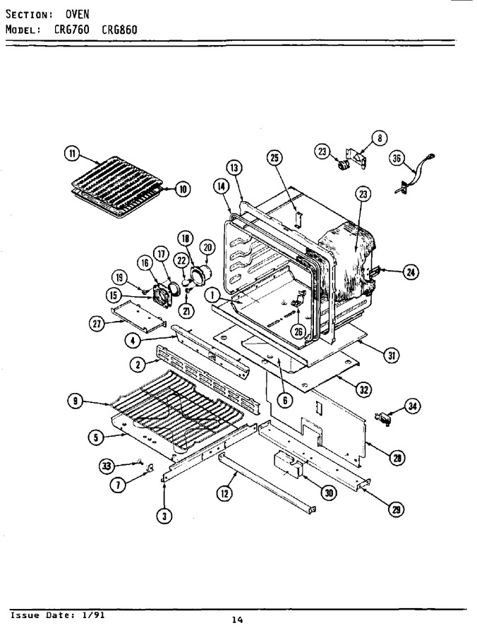 Diagram for LCRG860