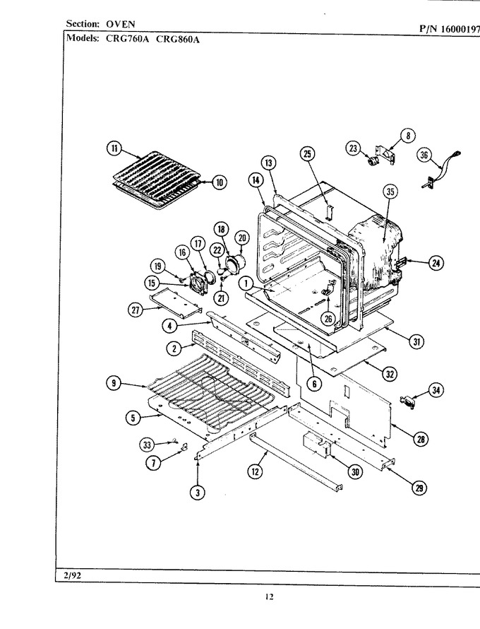 Diagram for LCRG860A