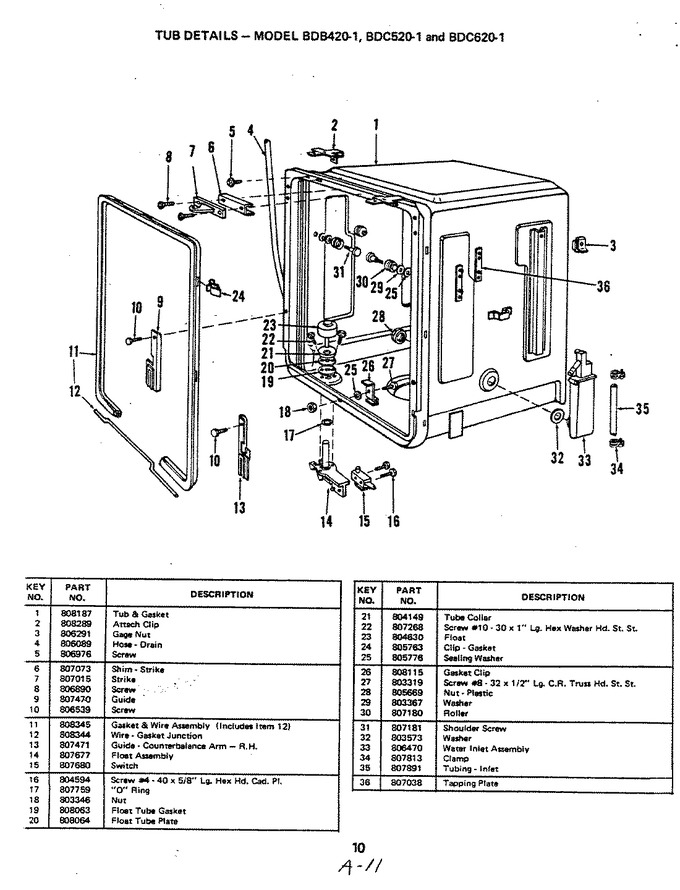 Diagram for BDC620-1