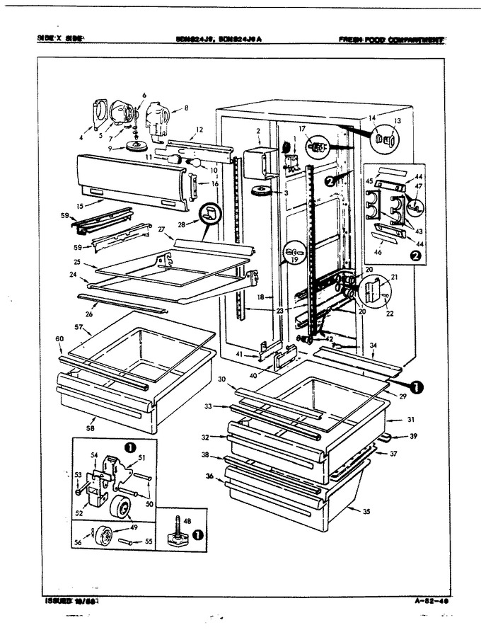 Diagram for BDNS24J9A (BOM: 8N68B)