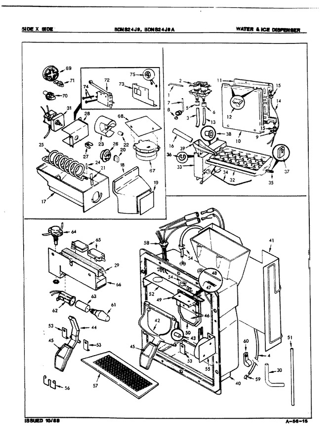 Diagram for BDNS24J9 (BOM: 8N67A)