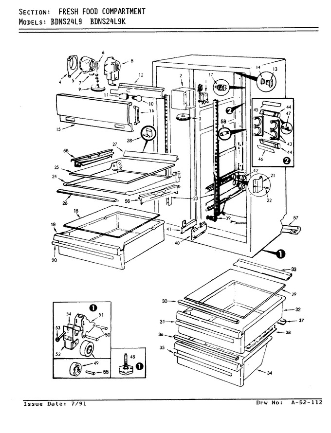 Diagram for BDNS24L9 (BOM: BN92A)