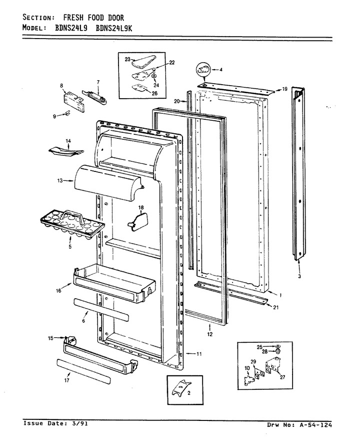 Diagram for BDNS24L9 (BOM: AN91A)