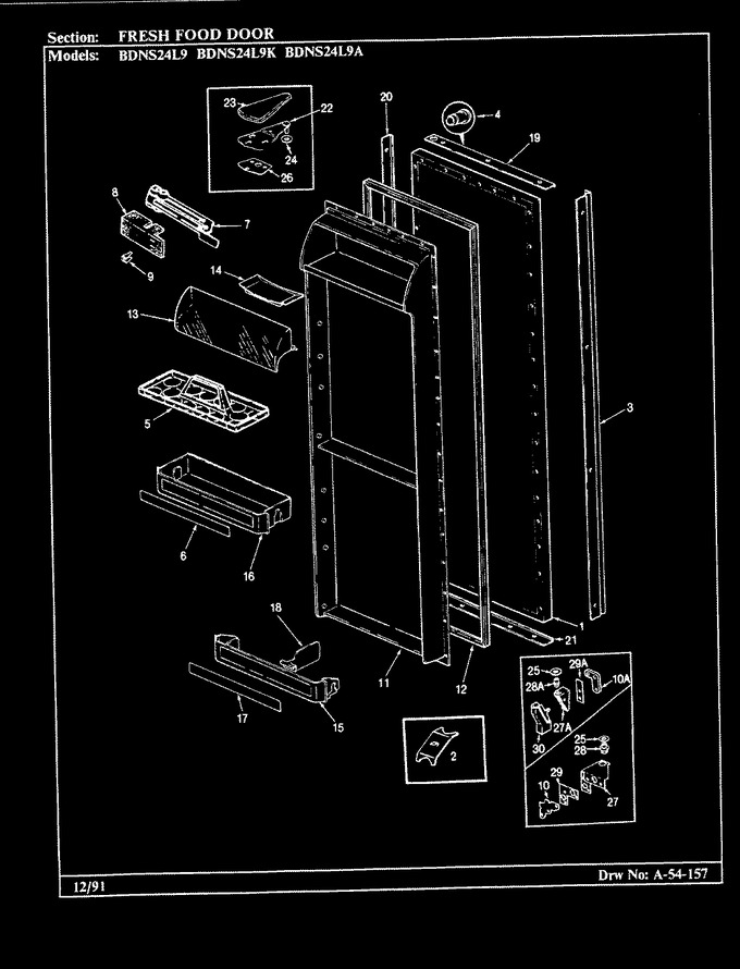 Diagram for BDNS24L9K (BOM: BN91E)