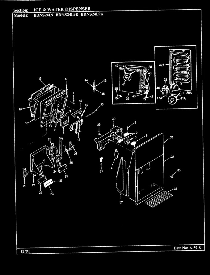 Diagram for BDNS24L9 (BOM: BU86A)