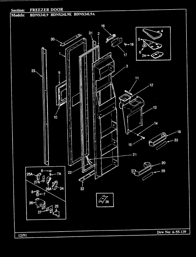 Diagram for BDNS24L9 (BOM: BU86A)