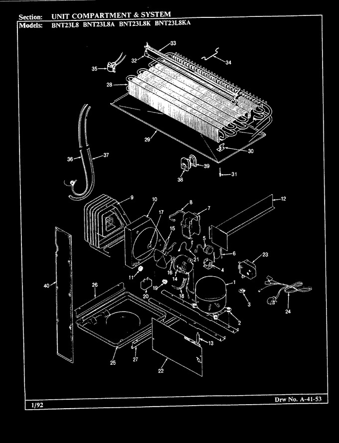 Diagram for BDNS24L9K (BOM: BN91E)