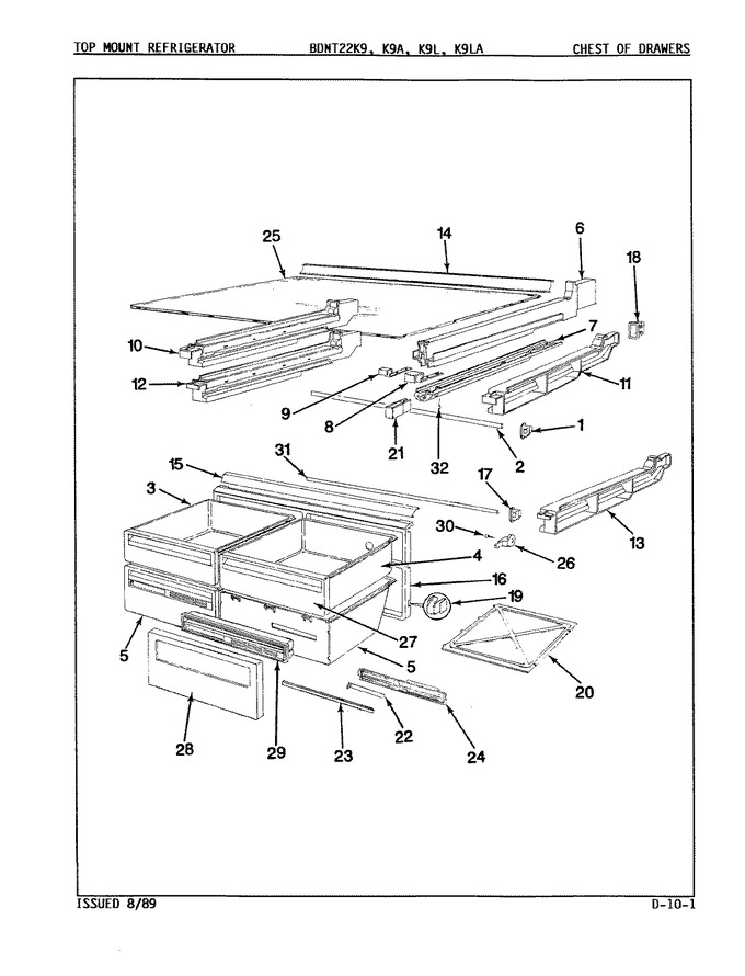 Diagram for BDNT22K9A (BOM: 9A57A)