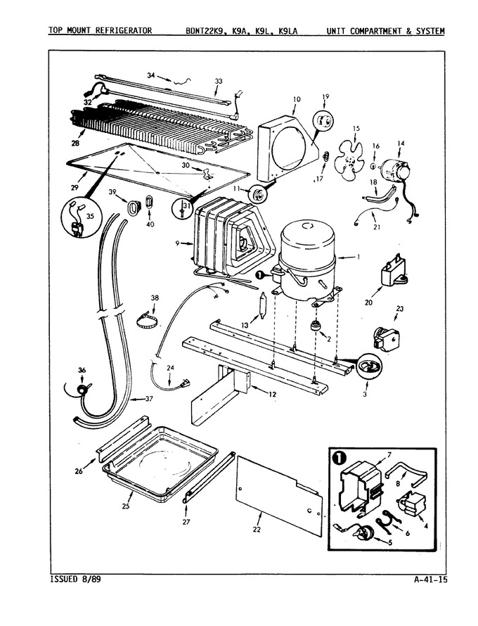 Diagram for BDNT22K9A (BOM: 9A57A)