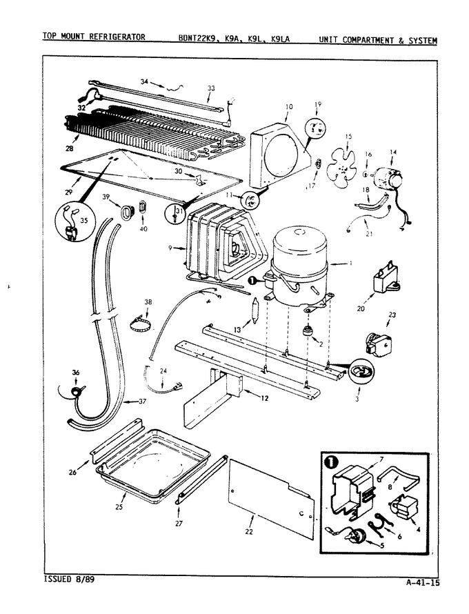 Diagram for BDNT22K9 (BOM: 9A55B)