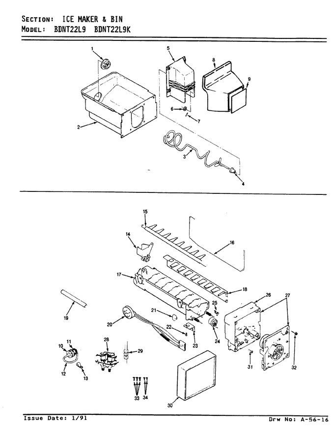 Diagram for BDNT22L9K (BOM: AA87B)