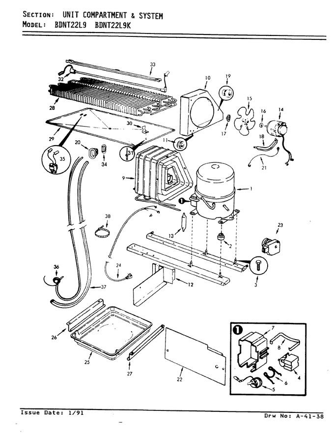 Diagram for BDNT22L9K (BOM: AA87B)