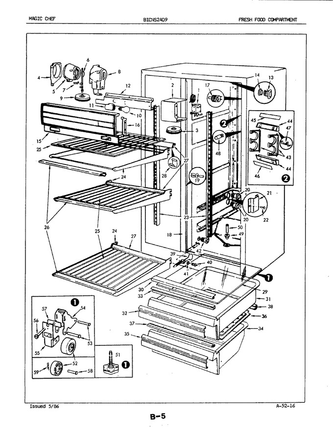 Diagram for BICNS24D9 (BOM: 4L45B)