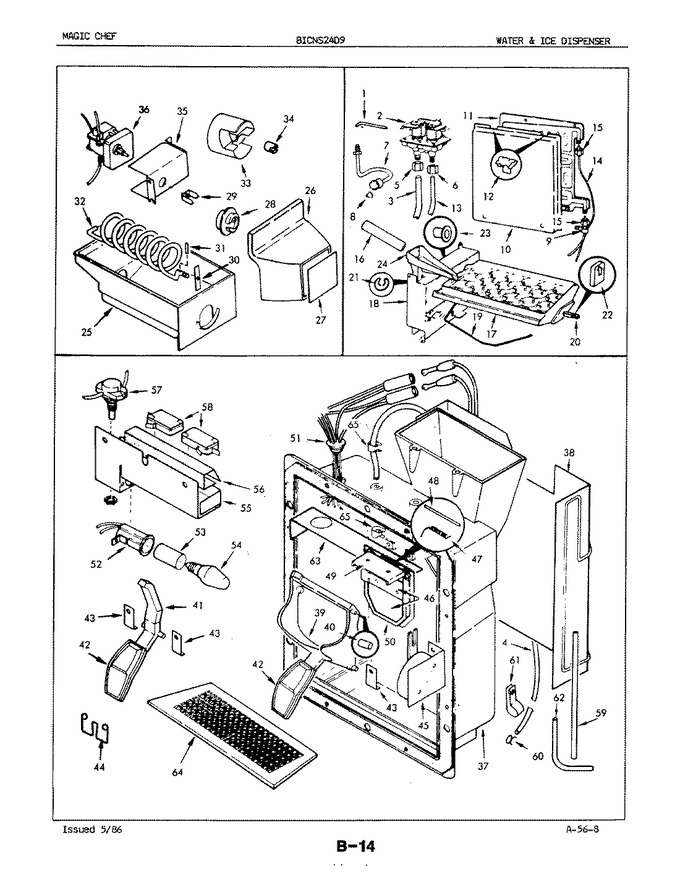 Diagram for BICNS24D9 (BOM: 4L45B)