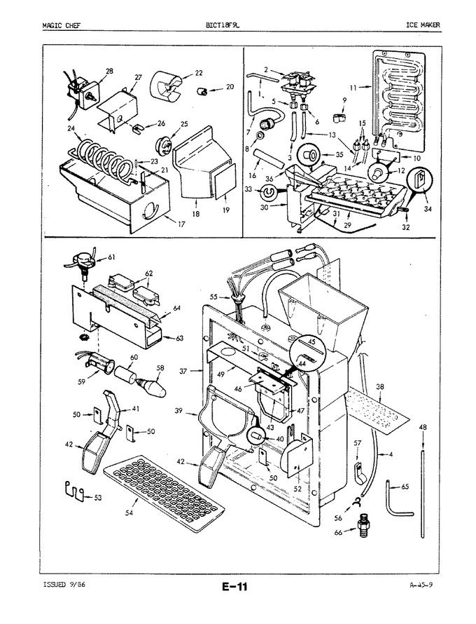 Diagram for BICT18F9LA (BOM: 5B52A)