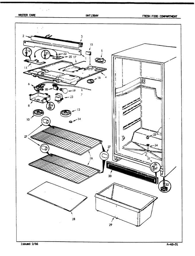 Diagram for BNT15B4V (BOM: 7A17A)