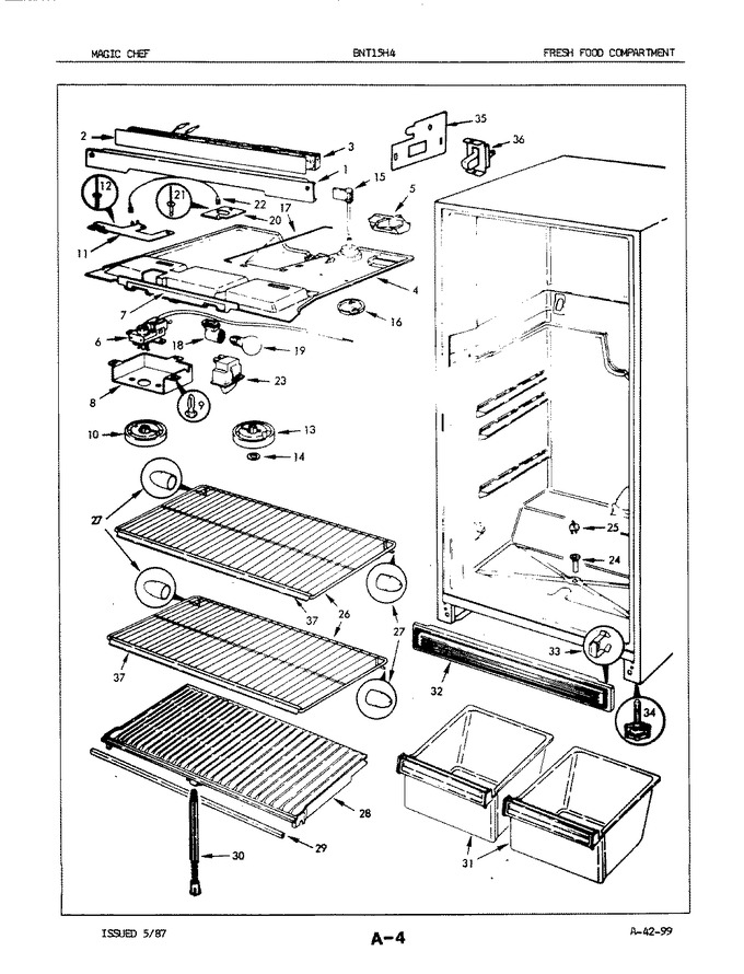 Diagram for BNT15H4A (BOM: 7A67A)
