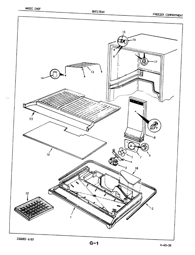 Diagram for BNT17B4VA (BOM: 7A21A)