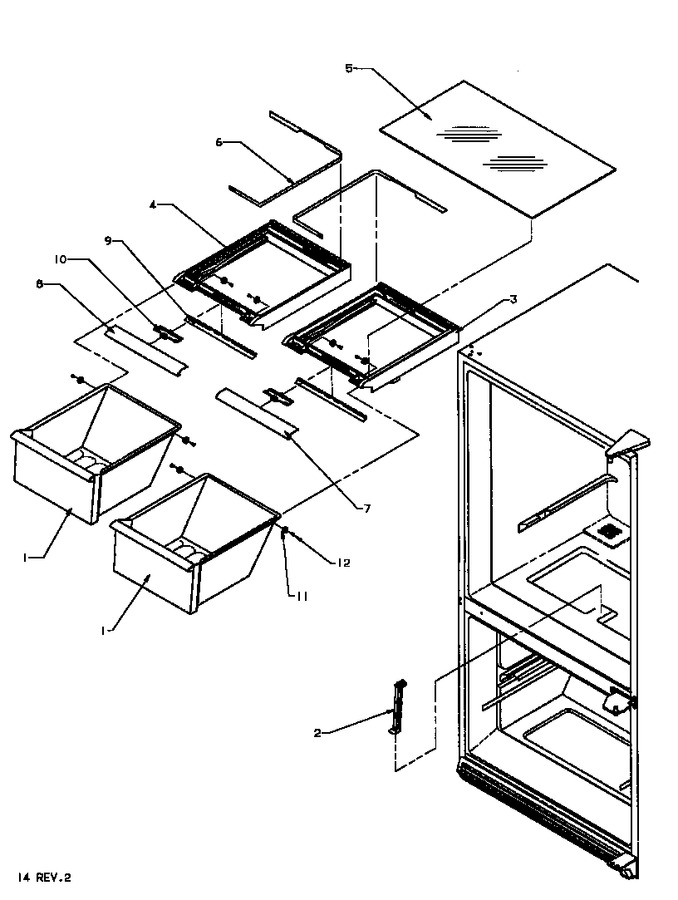 Diagram for BP22A2E (BOM: P1161605W E)