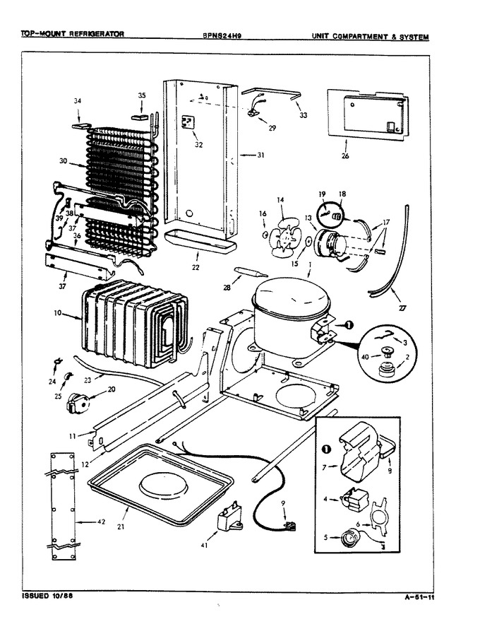 Diagram for BPNS24H9 (BOM: 7N17A)
