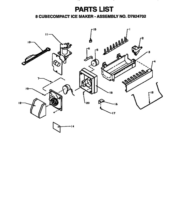 Diagram for BQ20RB (BOM: P1161502W)