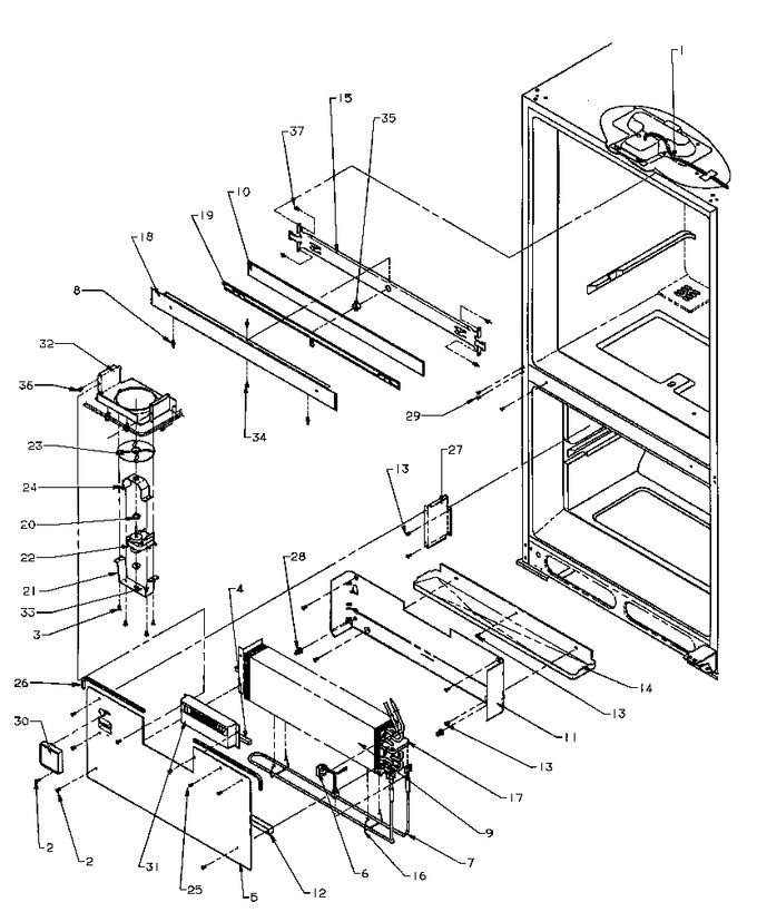 Diagram for BZ20RW (BOM: P1161504W W)