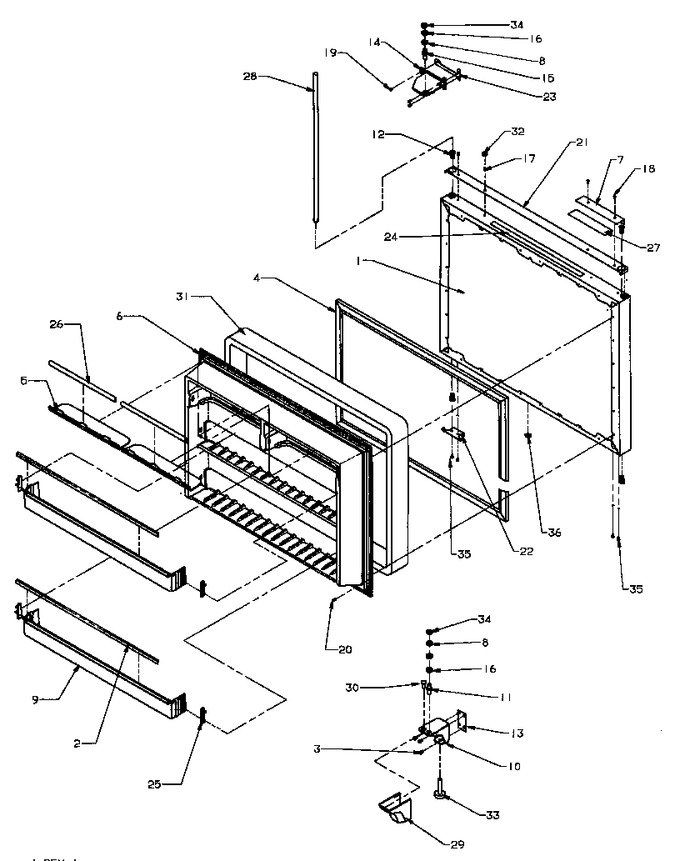 Diagram for BQ20RBW (BOM: P1161502W W)
